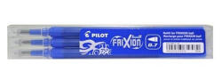 Pilot Rollertoll betét golyóméret 0, 7mm, 3 db/csom Pilot Frixion Ball/Clicker, írásszín kék - delfinbuvar
