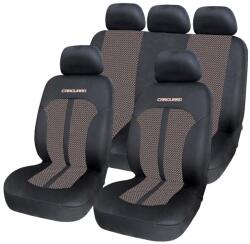 Carguard Set huse scaune auto universale premium bej-negru CARGUARD, compatibile airbag (HSA010)