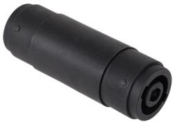  Adaptor Speakon mama-mama pentru conexiuni audio la boxe si amplificatoare (ZLA0208)