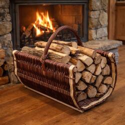 ATELIER 49 Set 2 coE uri pentru lemne din rachita , 60x39x31 cm E i 50x30x26 cm (ATE49-ART-110245)