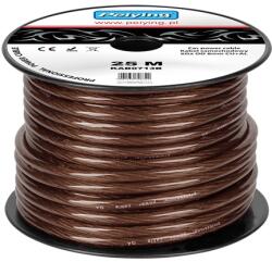 Peiying Cablu de putere CU-AL 6GA 13, 29 mm2, 25 m, izolatie neagra (KAB0713B)
