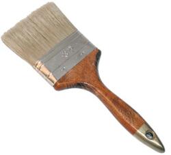  Pensula 3" din par natural, cu maner lacuit, pentru vopsit si lacuit (43067)