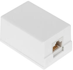  Priza retea UTP RJ45 8P8C Cat5 cu sertizare, montaj rapid (TEL0029)