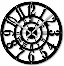  Falióra 60 cm Falióra Nagy Áttört Óra Klasszikus Nagy Számok (60 cm DUŻY SALONU ZEGAR NA ŚCIANĘ DREWNIANY)