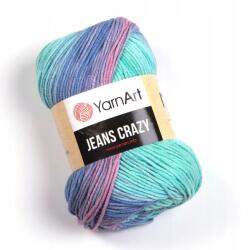 YARNART Jeans Crazy Fonal 50g/160m melange c. 8203