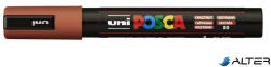 uni Dekormarker, 1, 8-2, 5 mm, UNI "Posca PC-5M", gesztenyebarna (305201000)