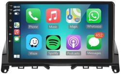  Mercedes C W204 S204 (2007-2010) 9"-os kijelzős 2 DIN Autórádió magyar Android rendszerrel CAN adapter kormányvezérlés Wifi Bluetooth DSP