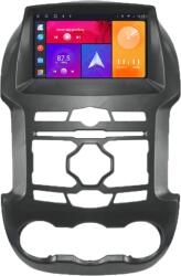  Ford Ranger F250 (2011-2016) felső kijelzős középkonzol 9"-os autórádió magyar Android rendszerrel CAN adapter kormányvezérlés Wifi Bluetooth