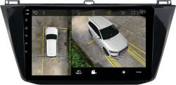  VW Tiguan (2017-2018) 10"-os kijelzős 2 DIN Autórádió magyar Android rendszerrel Wifi Bluetooth DSP