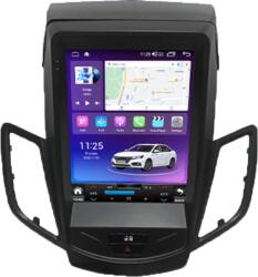  Ford Fiesta (2009-2014) hatalmas "Tesla style" kijelzős Android Autóhifi fejegység magyar menüvel GPS navigációs autórádió DSP wifi bluetooth