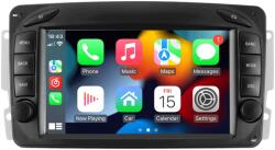  Mercedes A W168 C W203 G W463 7"-os kijelzővel gyári kinézetű magyar menüs Android GPS navigációs autórádió Wifi Bluetooth