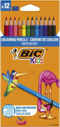 BIC Színes ceruza készlet, BIC KIDS "Tropicolors", 12 különböző szín (83256611) - alter