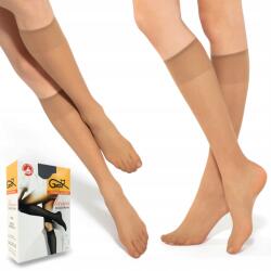 Gatta mikroszálas térdzokni, 15 Den, golden, női