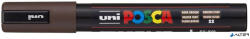 uni Dekormarker, 1, 8-2, 5 mm, UNI "Posca PC-5M", sötétbarna (300046000)