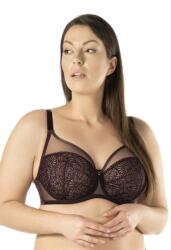 Nipplex Daisy Soft baklazán lila merevítő nélküli melltartó Nipplex 75G