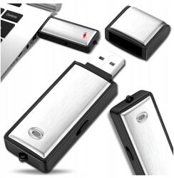  Mini Kém Diktafon Pendrive 16 Gb Poloska Lehallgatás Hangérzékelés (Pendrive ukryty dyktafon do nagrywania)