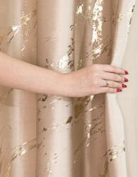  Krémszínű Bézs Latte Függöny Hálószoba Nappaliba Modern 140x250 Jordan (45345)