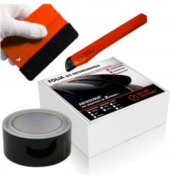 Solar Systems Dechroming Szalag Fólia Fekete Fényes 5cmx3M Applikációs Lapát (FOLIA TAŚMA DECHROMING CZARNY POŁYSK 5CMx3M)