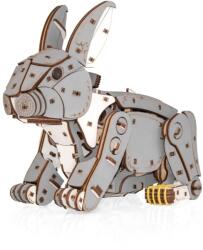EWA Puzzle 3D, Iepuras gri, EWA, lemn, 288 piese