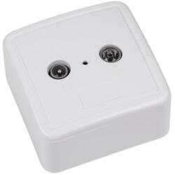  Priza TV aplicata pe perete, alba, model SS3-2022 (GNI0354-1)