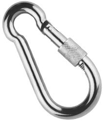  Carabina zincata cu filet 8/10 mm, cu clapeta pentru prinderi sigure (MK-KARZ08)