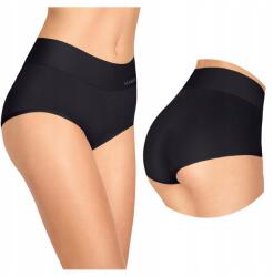 Marilyn Bugyi Varrat nélküli női bugyi organikus pamutból, magas derékkal S (Figi bezszwowe bawełniane czarne)