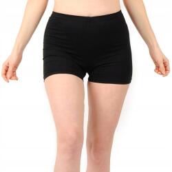 LAEMI Rövidnadrágok Pamut kerékpáros nadrág Lengyel leggings Rövidnadrág Fekete XL (LAEMI-597-CZARNY)