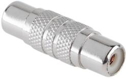  Adaptor RCA mama-mama metalic pentru prelungire cablu audio-video (ZLA0316MET)