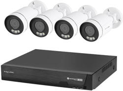 Kruger Matz Kit supraveghere WiFi Tuya C300 Kruger&Matz cu DVR si 4 camere 5MP IP67 (KM2242)