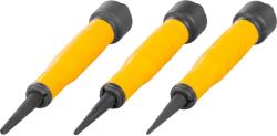 Strend Pro Premium Set dornuri pentru perforare Strend Pro Premium, 3 piese, maner bi-material ergonomic (234251)