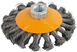Rotor Perie de sarma conica cu noduri Rotor 100 mm, prindere M14, otel (15992)