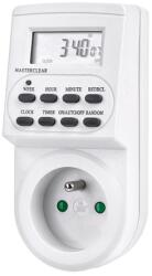  Priza cu temporizator digital programabil, 2300W, afisaj LCD (URZ2001-1)