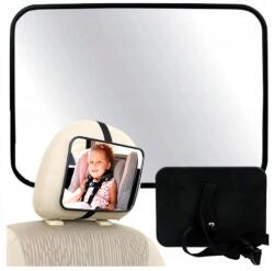  Autós Visszapillantó Tükör A Gyermek Megfigyeléséhez Az Autóban Állítható Fejtámla (Lusterko do obserwacji dziecka)