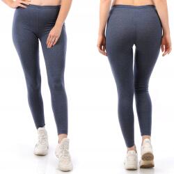 LAEMI Női hosszú leggings Lengyel Lábszármelegítő Pamut Jeans XL 42 (461-XL-JEANS)