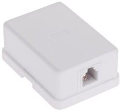  Priza telefonica simpla 6P4C pentru conectare stabila si montaj rapid (TEL0019)