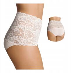 Emili Női magas derekú csipkés bugyi kényelmes Emili Bézs M (Enrica 31)