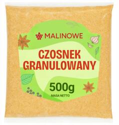 MALINOWE Szárított Fokhagyma Granulált 500g Aromás Prémium Minőség (5903018609300)