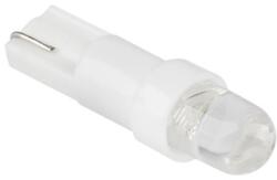  Bec LED auto T5 12V alb pentru bord, soclu W2x4, 6D, 1 LED (ZAR0052)