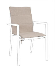 Bizzotto Set 4 perne scaune textil natur Konnor 91x41x1h (0663322)