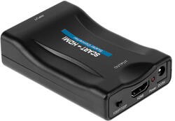  Convertor SCART la HDMI 1080p/60Hz cu alimentare 5V, PAL/NTSC/SECAM (ZLA0110)