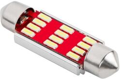  Bec LED auto CANBUS T11x41 SV8.5, 12 LED SMD 6500K, set 2 bucati (ZAR0384.1)