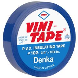  Banda izolatoare PVC albastra 0, 15 mm, 19 mm x 10 yd (9, 14 m) Vini (NAR0514)