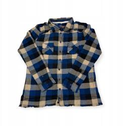 K Swiss Női sötétkék, fekete és bézs kockás ing méret , hosszú ujjú, casual (F5-21)