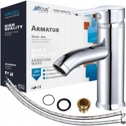 Focus Sanitar Fürdőszobai Csaptelep Mosdó Álló Csaptelep Króm Pultra Szerelhető Loft Csaptelep (6001071v5)