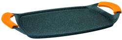 ibili Grill IBILI Basic Stone 28 cm Silikon NegruPortocaliu (409523)