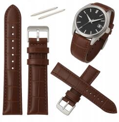 Peyton Rous 20MM-ES Óraszíj Barna Bőr Krokodil Univerzális+teleszkóp (5904492848131)