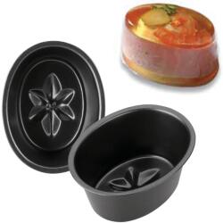 ibili Forma pentru aspic IBILI Moka 8 cm otel negru (824608)