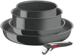 Tefal Set tigai si oale Tefal Ingenio Renew L2619002 5 piese Inductie Strat ceramic Maner detasabil (L2619002)