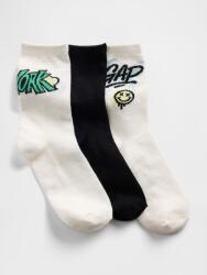 GAP Детски чорапи с лого, 3 чифта GAP GAP | Mnogotsveten | Момчешки | S - zoot - 37,10 лв