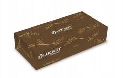 Lucart Professional Sminklemosó kendők "Eco Natural", barna, 2 rétegű, 100 db, Lucart (LUC003)